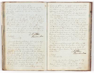Meeting Minutes, 25 April 1847