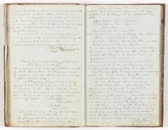 Meeting Minutes, 7 September 1845