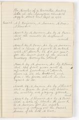 Meeting Minutes, 12 September 1933